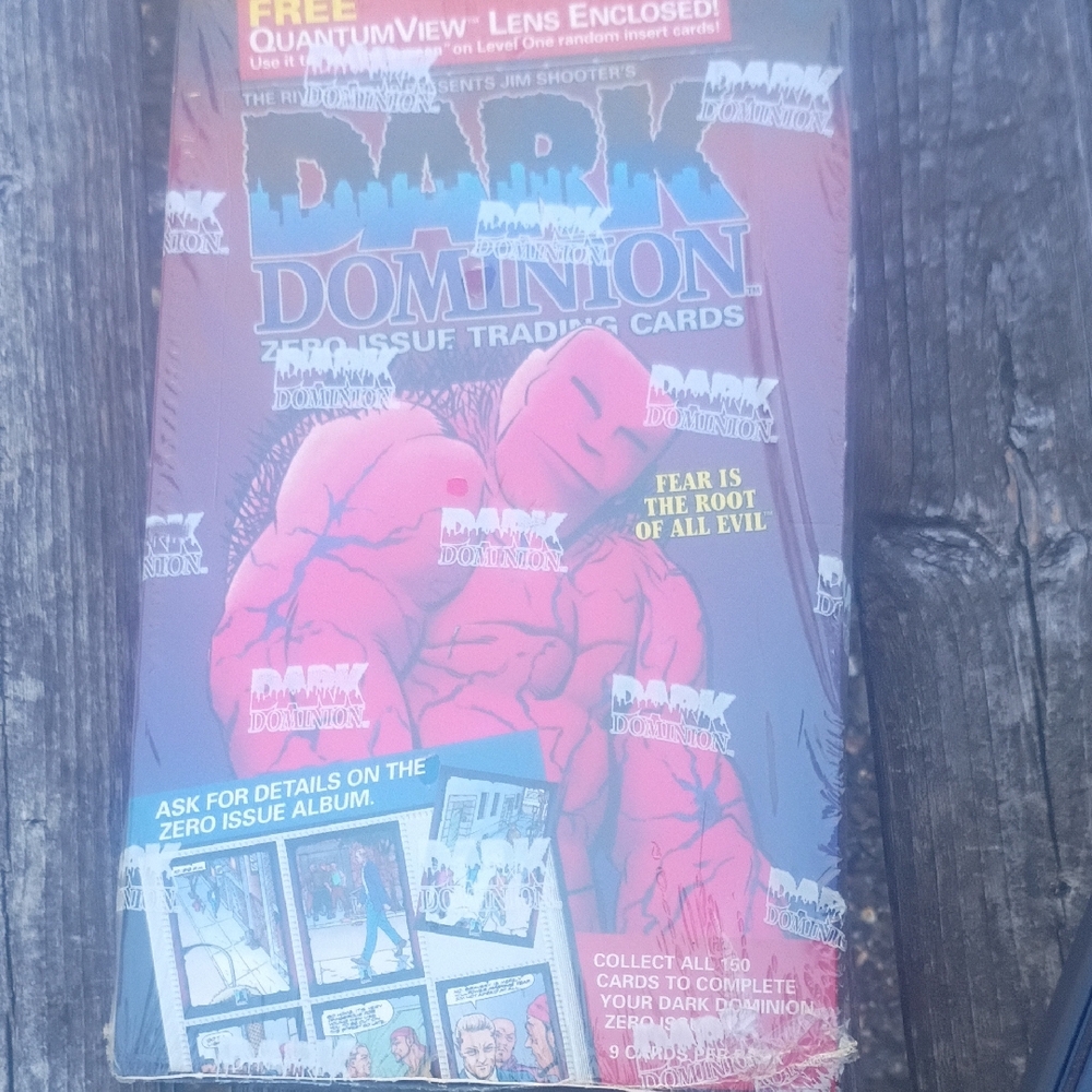 Dark Dominion Unopened 36 Sealed Pack Box Zero Issue Brand New Shirked Wrapped
